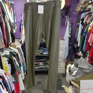 Olive Green Women's Pants